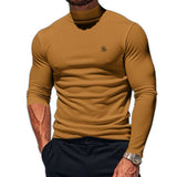 Hogul 44 - High Neck Long Sleeve Shirt for Men - Sarman Fashion - Wholesale Clothing Fashion Brand for Men from Canada