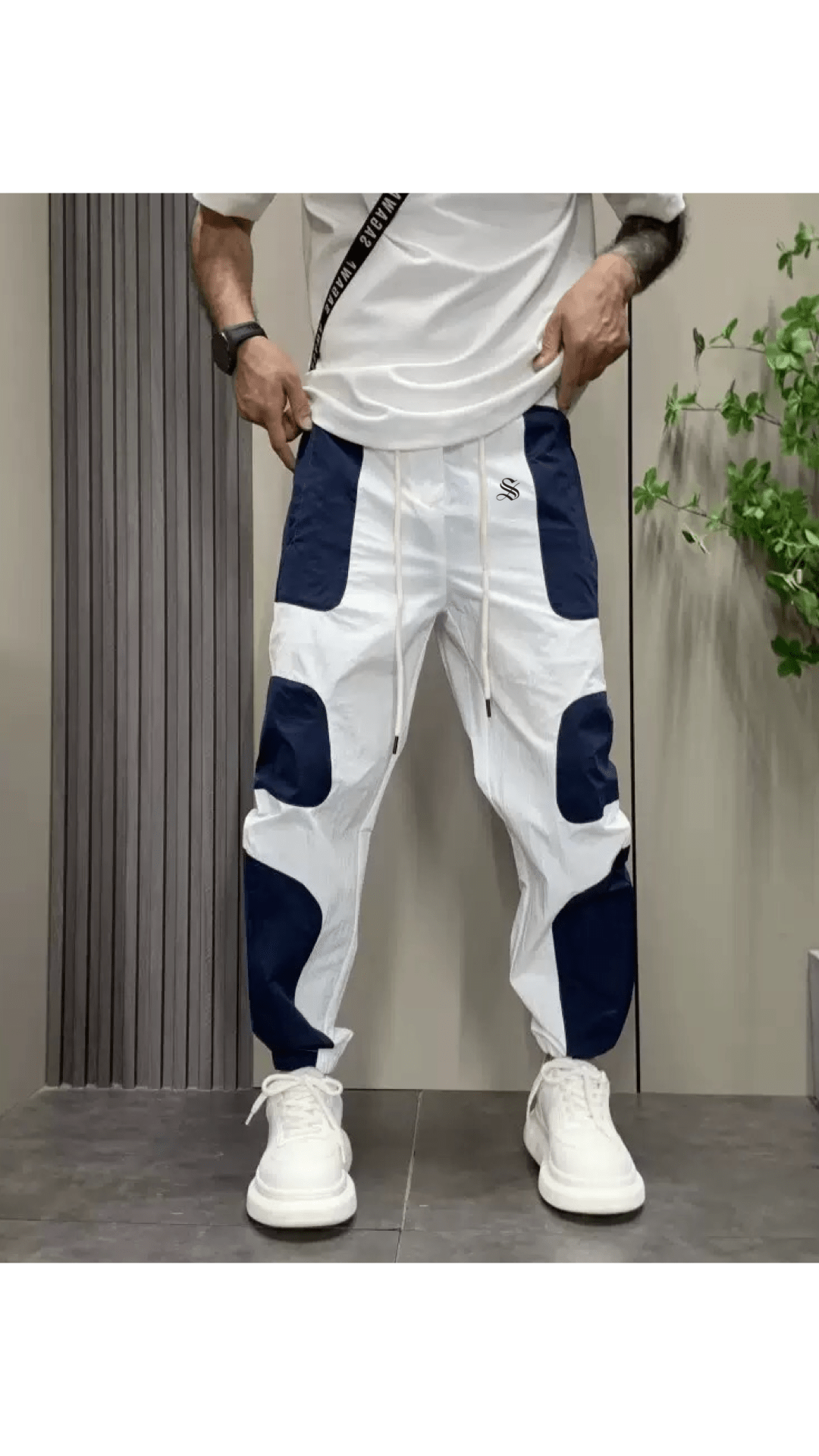 Holaw 2 - Joggers for Men - Sarman Fashion - Wholesale Clothing Fashion Brand for Men from Canada