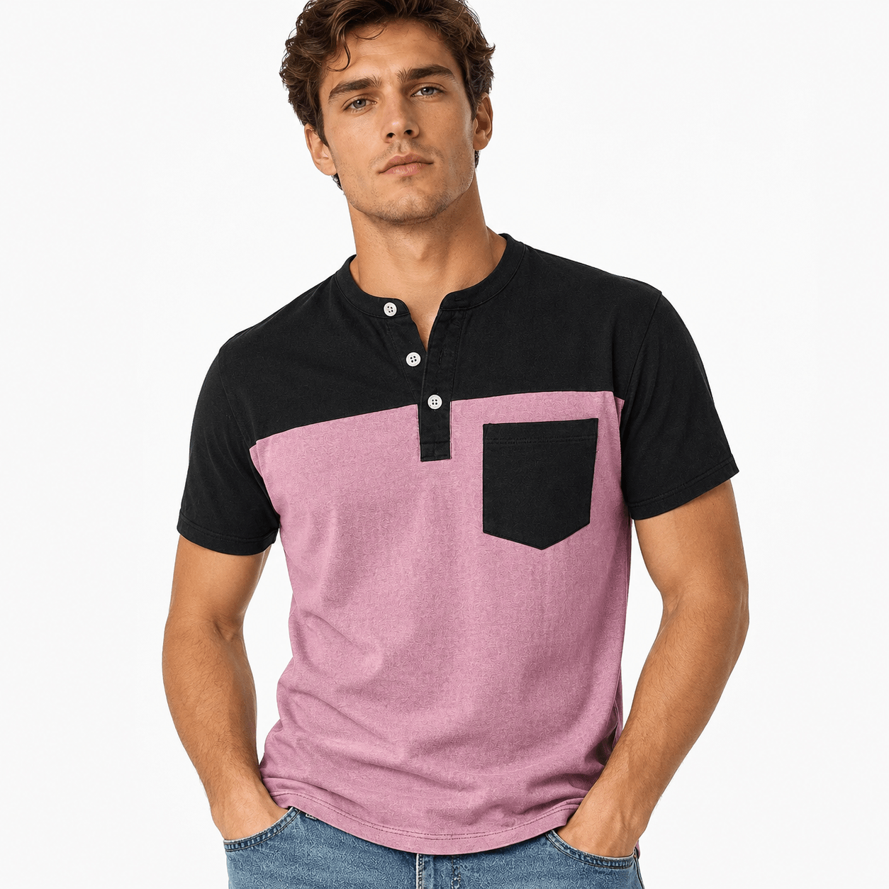 Holi 22 - T-Shirt for Men - Sarman Fashion - Wholesale Clothing Fashion Brand for Men from Canada