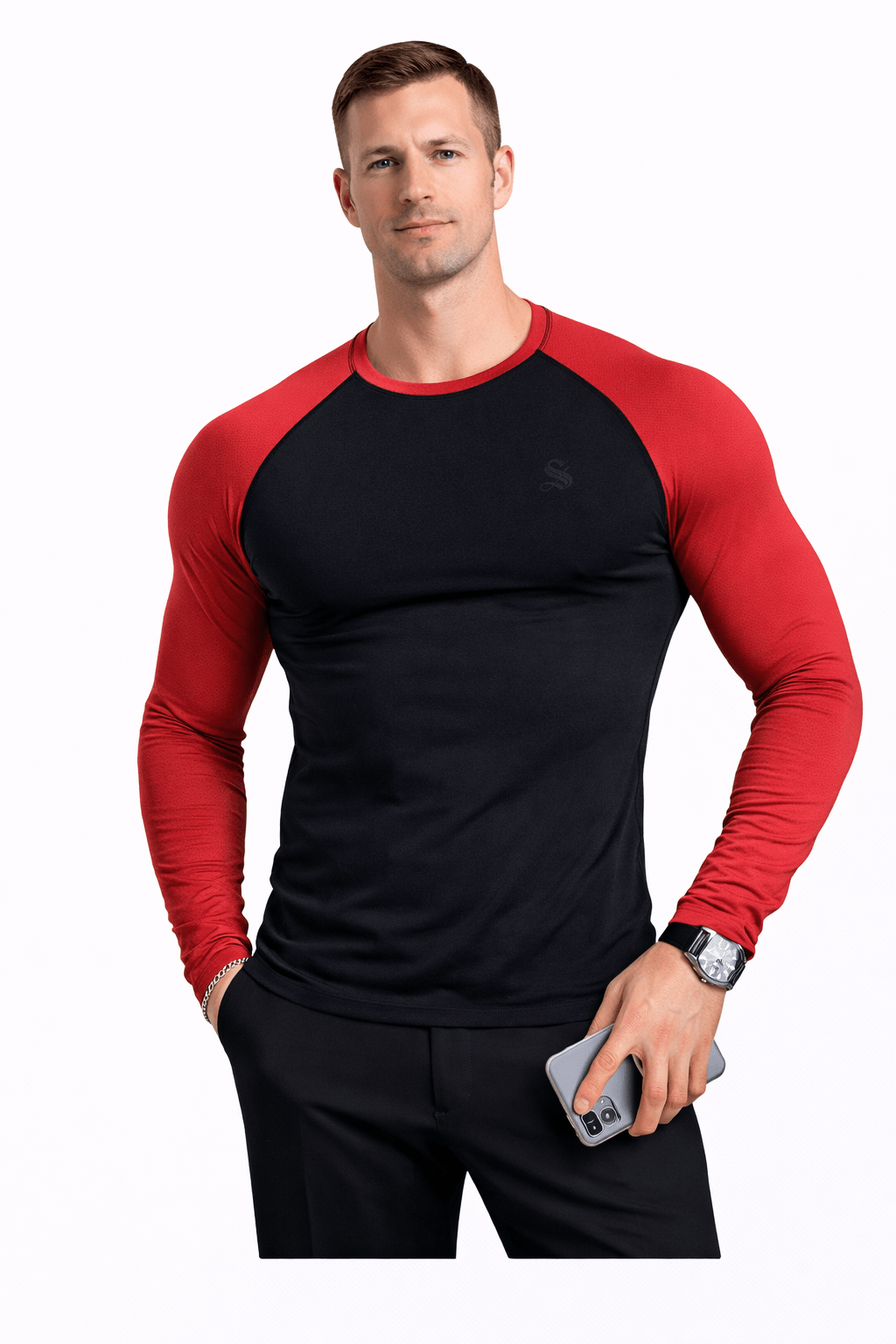 Holuma 2 - Long Sleeve Shirt for Men - Sarman Fashion - Wholesale Clothing Fashion Brand for Men from Canada