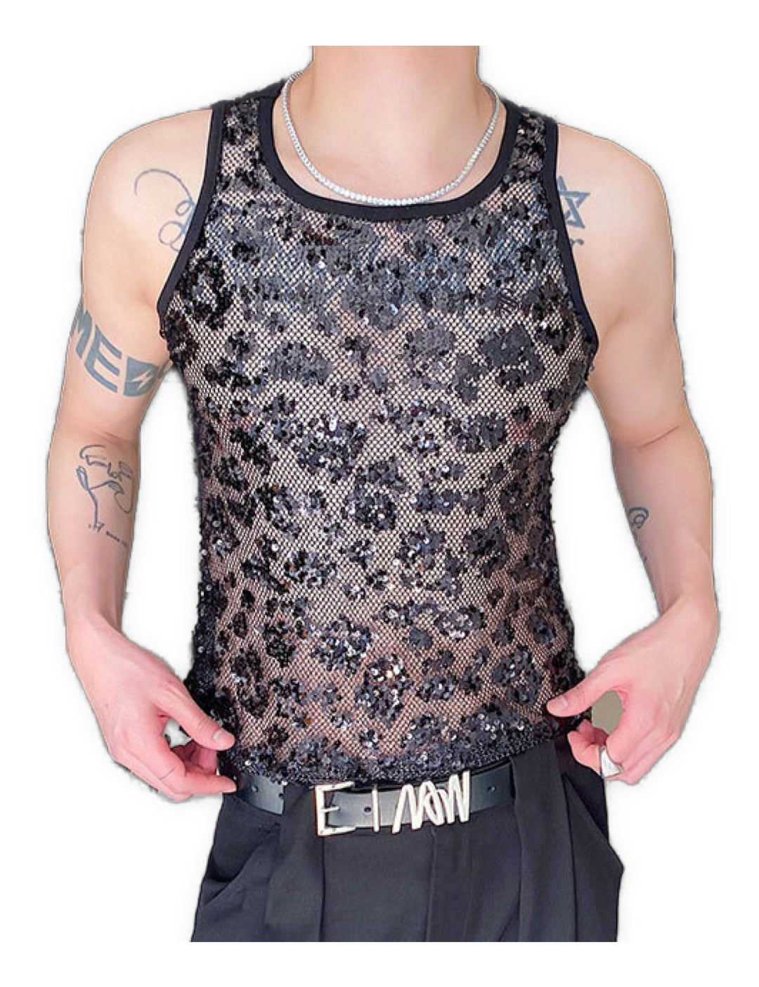 Holuza 76 - Tank Top for Men - Sarman Fashion - Wholesale Clothing Fashion Brand for Men from Canada