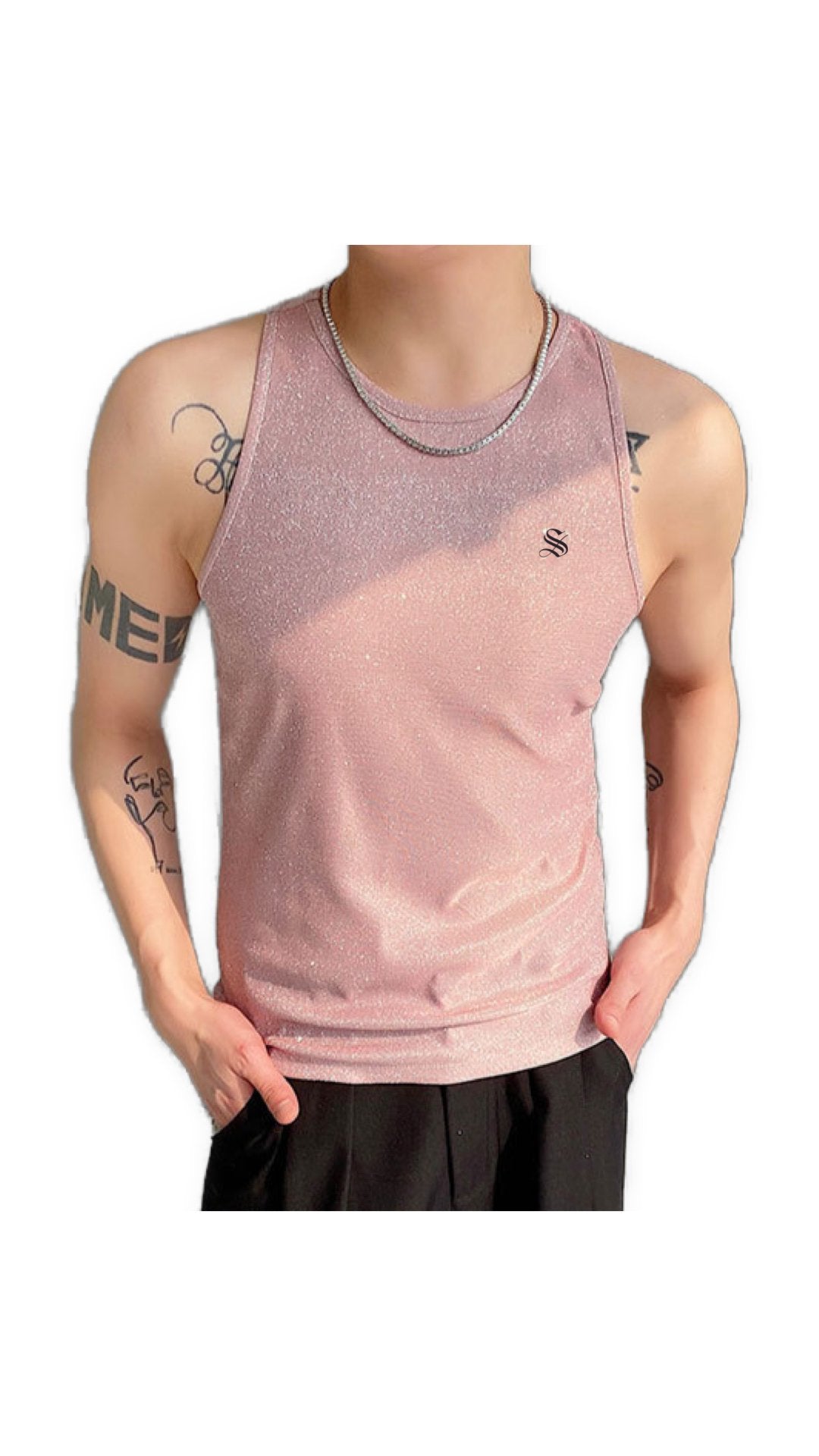 Holuza 78 - Tank Top for Men - Sarman Fashion - Wholesale Clothing Fashion Brand for Men from Canada