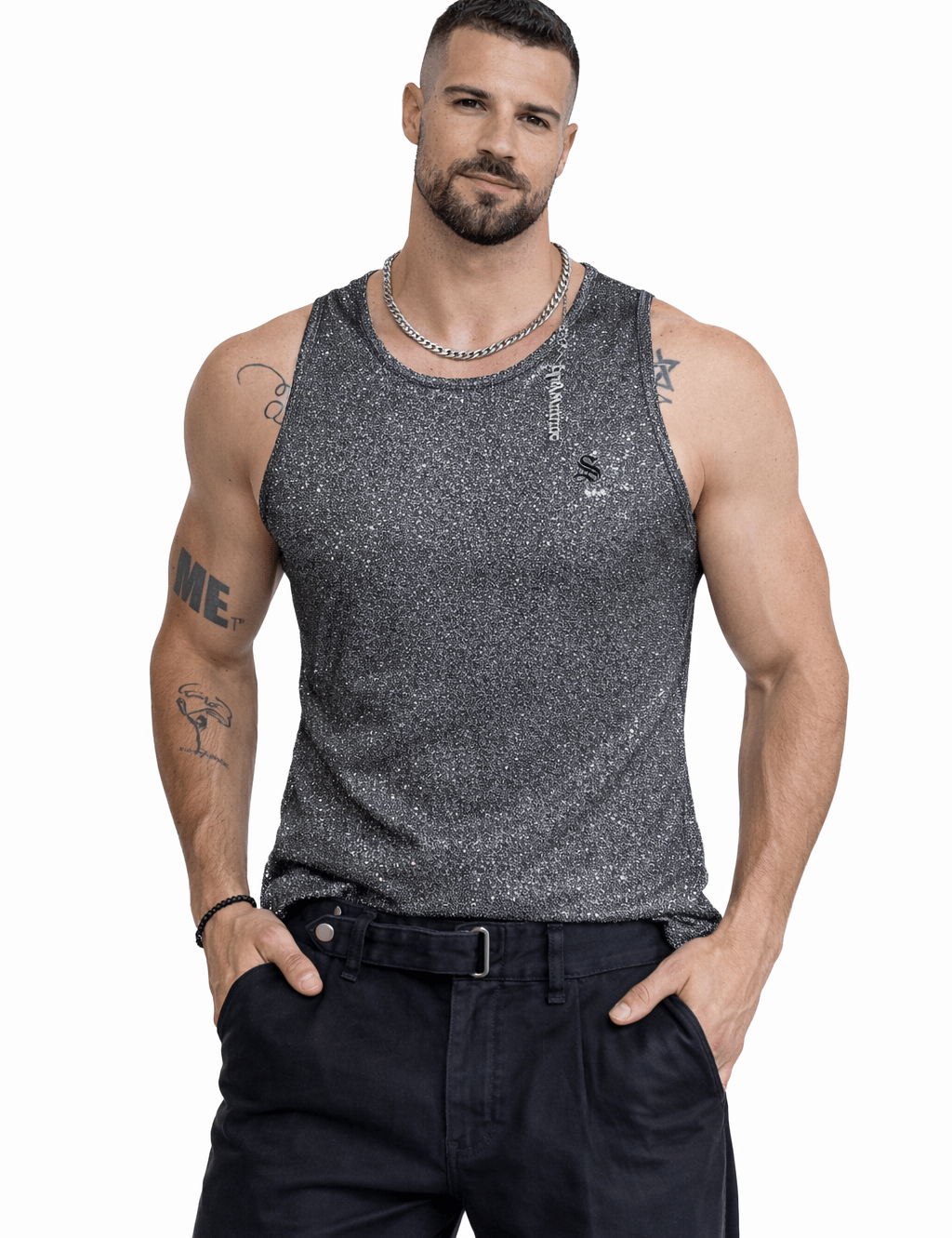 Holuza 78 - Tank Top for Men - Sarman Fashion - Wholesale Clothing Fashion Brand for Men from Canada