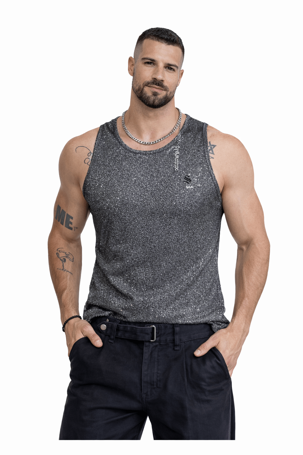 Holuza 78 - Tank Top for Men - Sarman Fashion - Wholesale Clothing Fashion Brand for Men from Canada