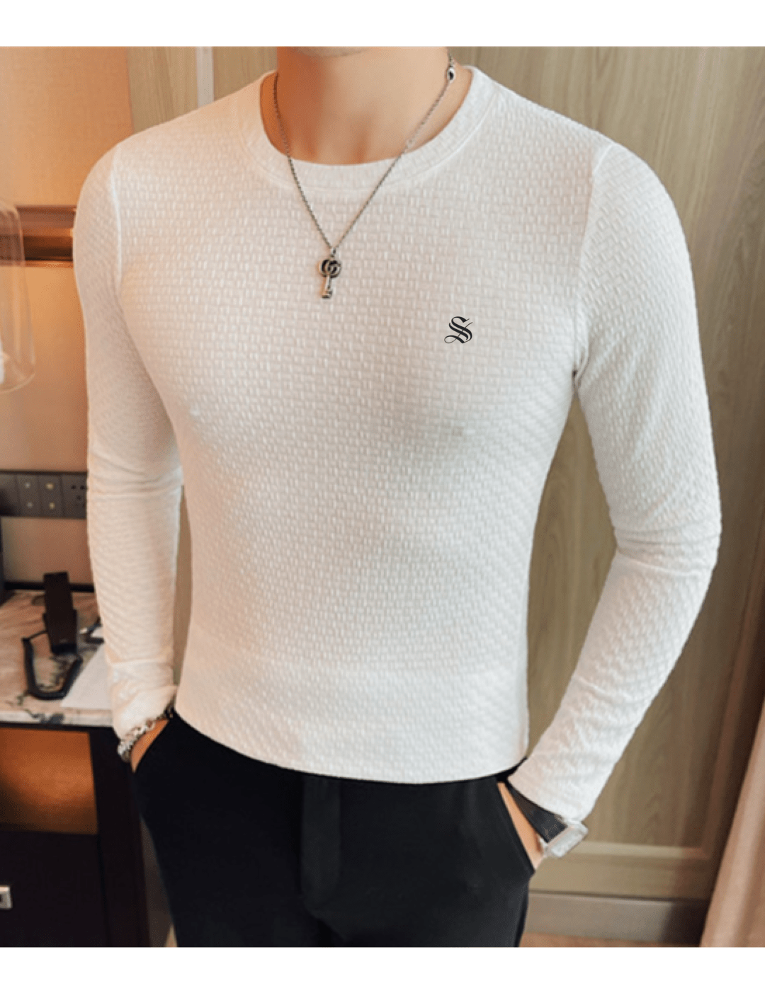 Homa 12 - Long Sleeve Shirt for Men - Sarman Fashion - Wholesale Clothing Fashion Brand for Men from Canada