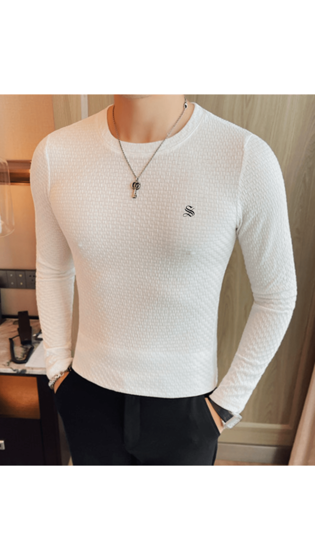 Homa 12 - Long Sleeve Shirt for Men - Sarman Fashion - Wholesale Clothing Fashion Brand for Men from Canada