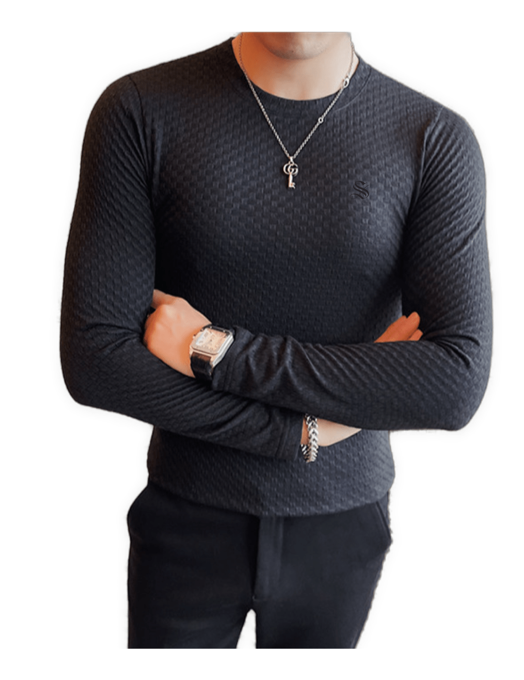 Homa 12 - Long Sleeve Shirt for Men - Sarman Fashion - Wholesale Clothing Fashion Brand for Men from Canada