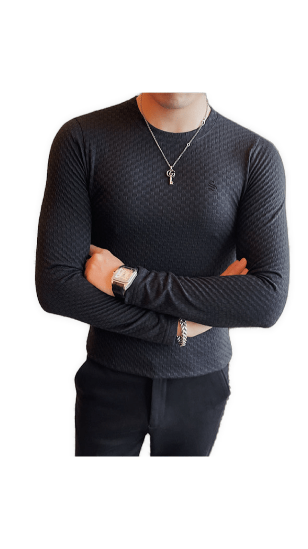 Homa 12 - Long Sleeve Shirt for Men - Sarman Fashion - Wholesale Clothing Fashion Brand for Men from Canada