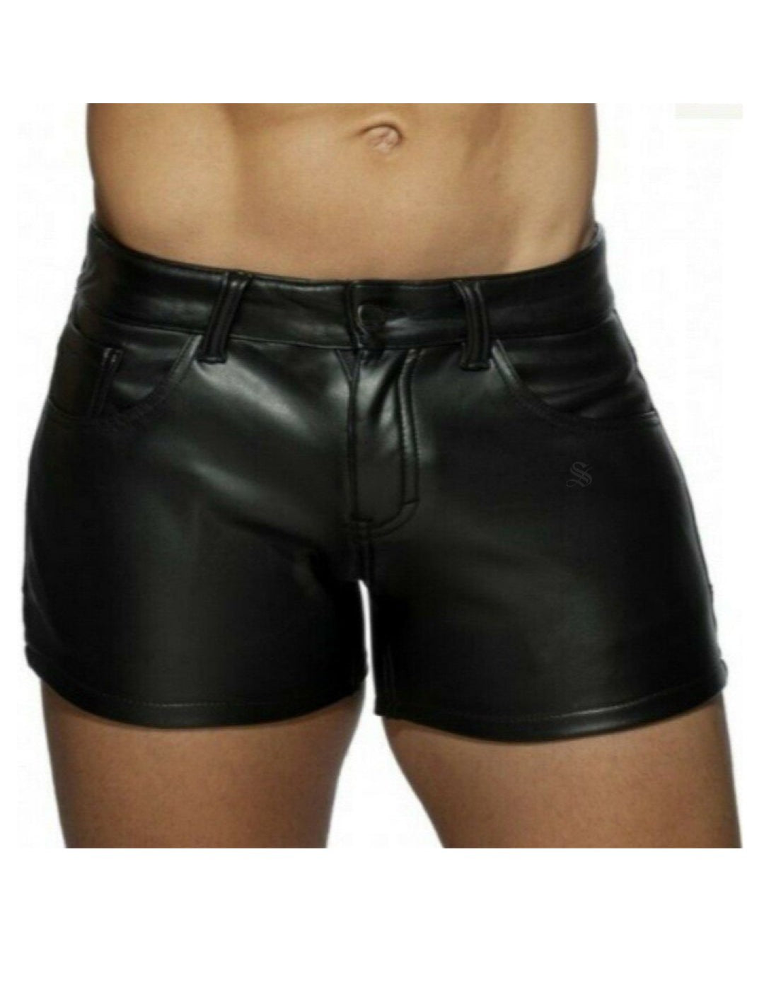 Horse Warrior 33 - Black Shorts for Men - Sarman Fashion - Wholesale Clothing Fashion Brand for Men from Canada