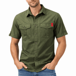 Horsun - Short Sleeves Shirt for Men - Sarman Fashion - Wholesale Clothing Fashion Brand for Men from Canada