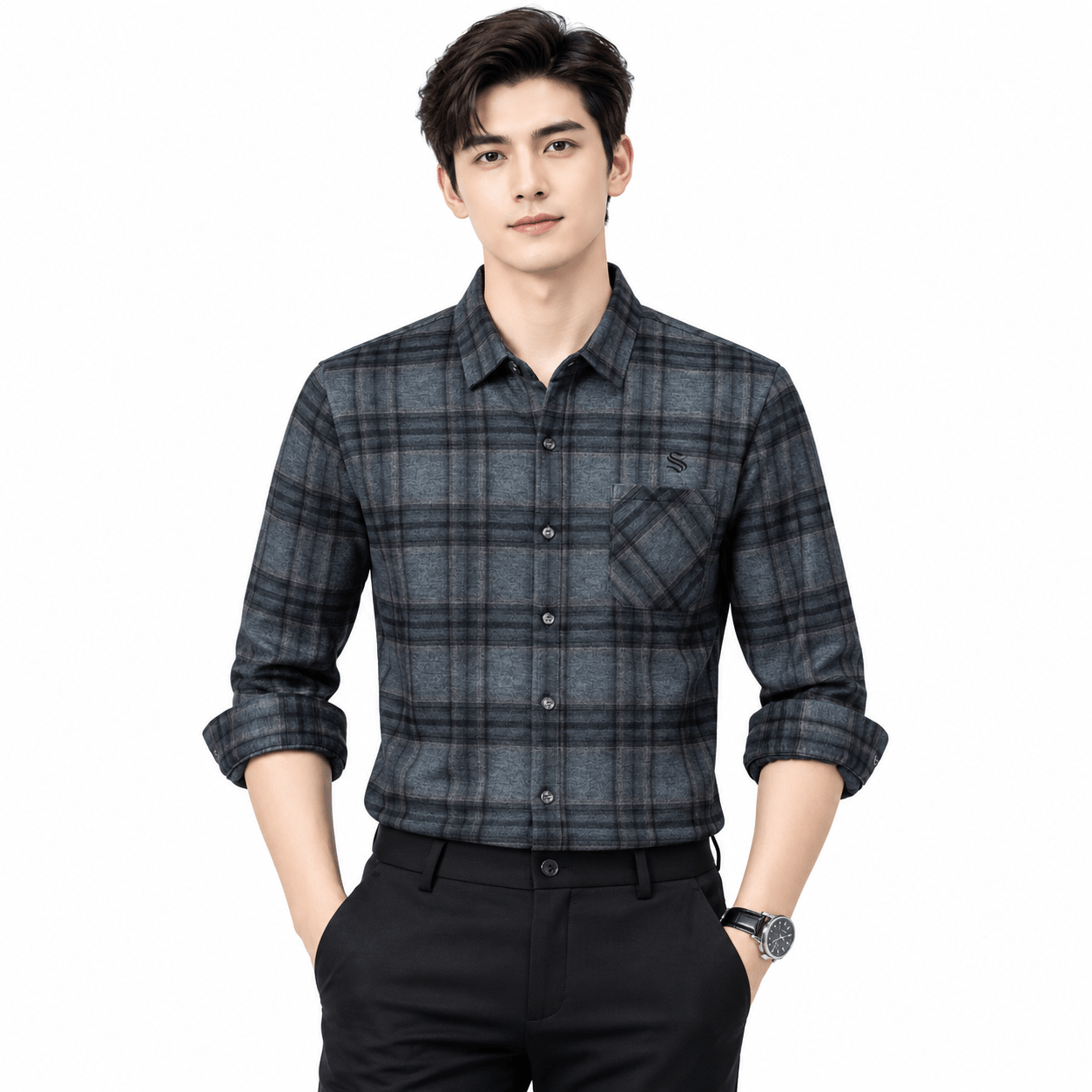 Howei - Shirt for Men - Sarman Fashion - Wholesale Clothing Fashion Brand for Men from Canada
