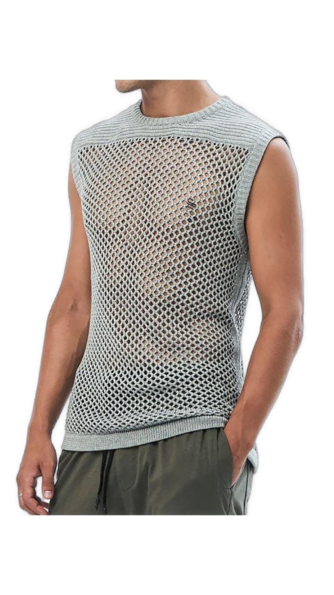 Hubu - Tank Top for Men - Sarman Fashion - Wholesale Clothing Fashion Brand for Men from Canada