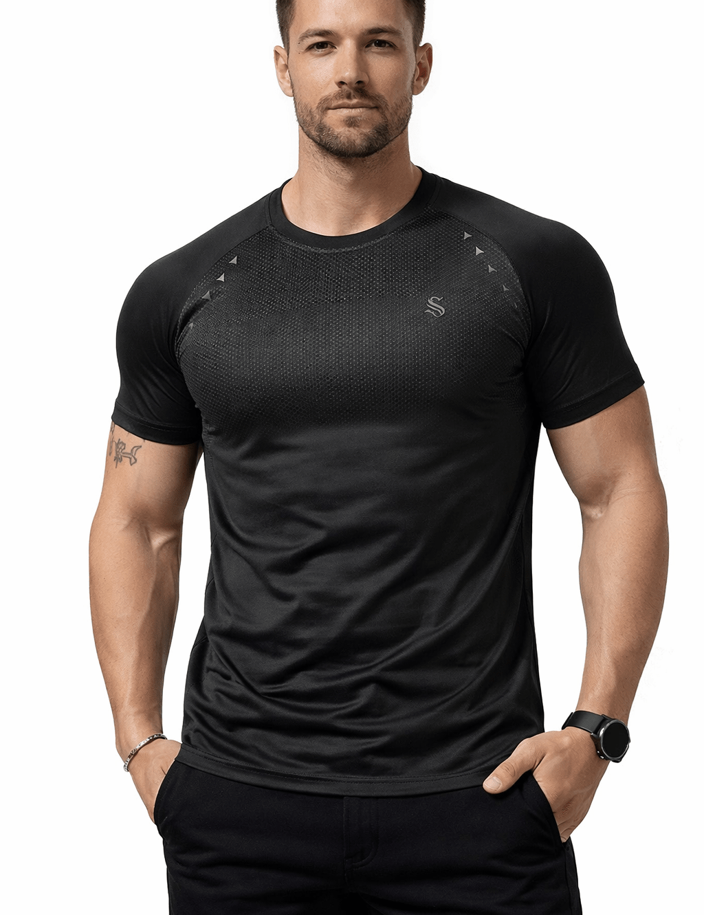 Hufuja - T-Shirt for Men - Sarman Fashion - Wholesale Clothing Fashion Brand for Men from Canada