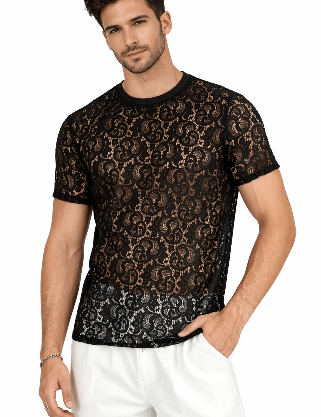 Hujer 22 - T-Shirt for Men - Sarman Fashion - Wholesale Clothing Fashion Brand for Men from Canada