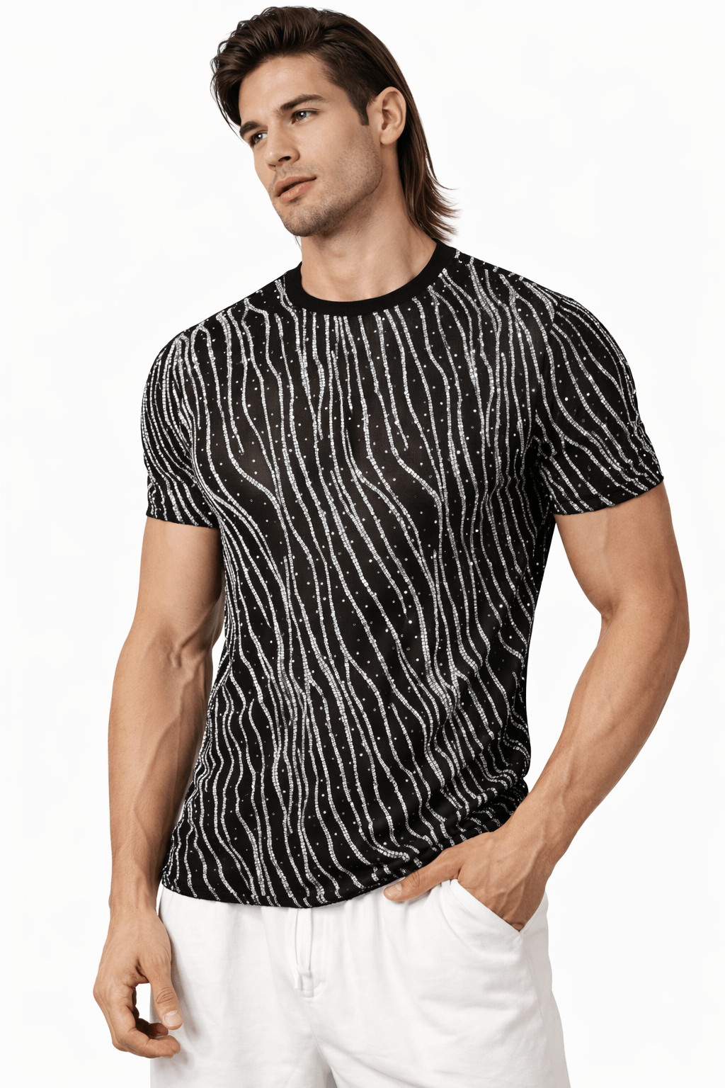 Hujer 23 - T-Shirt for Men - Sarman Fashion - Wholesale Clothing Fashion Brand for Men from Canada