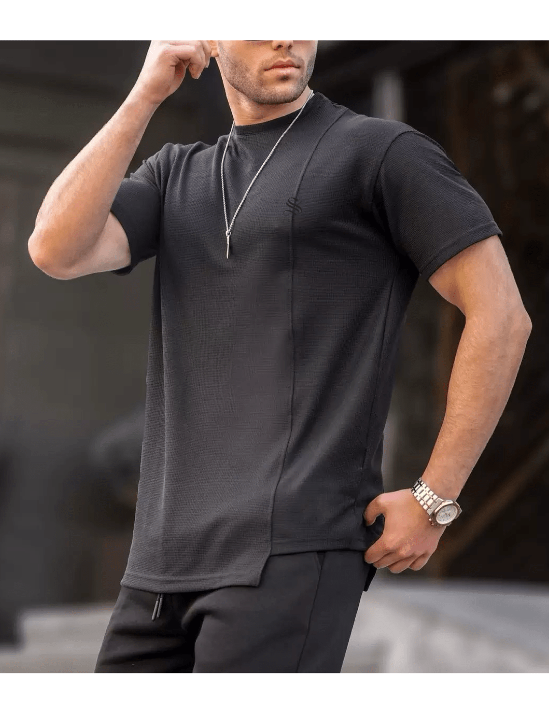 Hujer 271 - T-Shirt for Men - Sarman Fashion - Wholesale Clothing Fashion Brand for Men from Canada