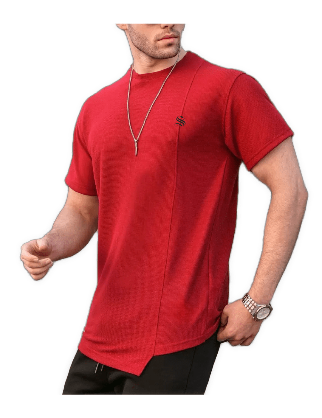 Hujer 271 - T-Shirt for Men - Sarman Fashion - Wholesale Clothing Fashion Brand for Men from Canada