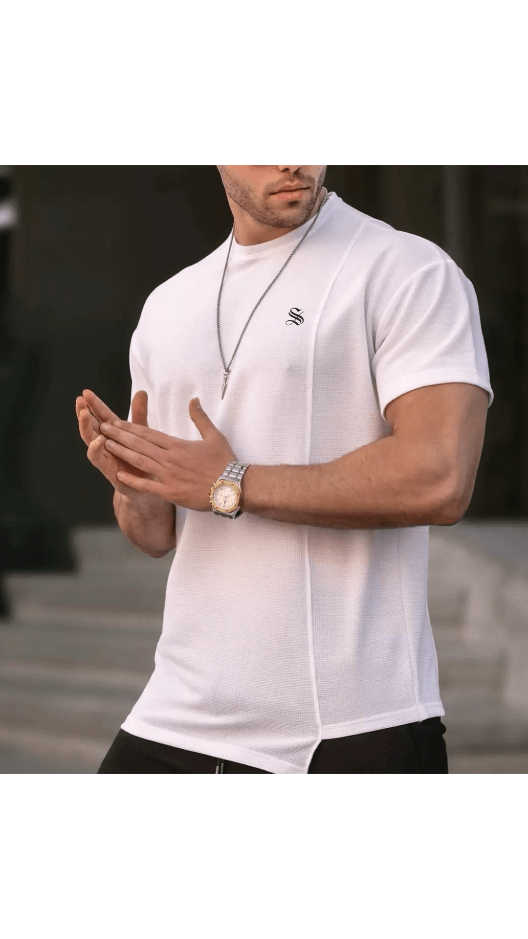 Hujer 271 - T-Shirt for Men - Sarman Fashion - Wholesale Clothing Fashion Brand for Men from Canada