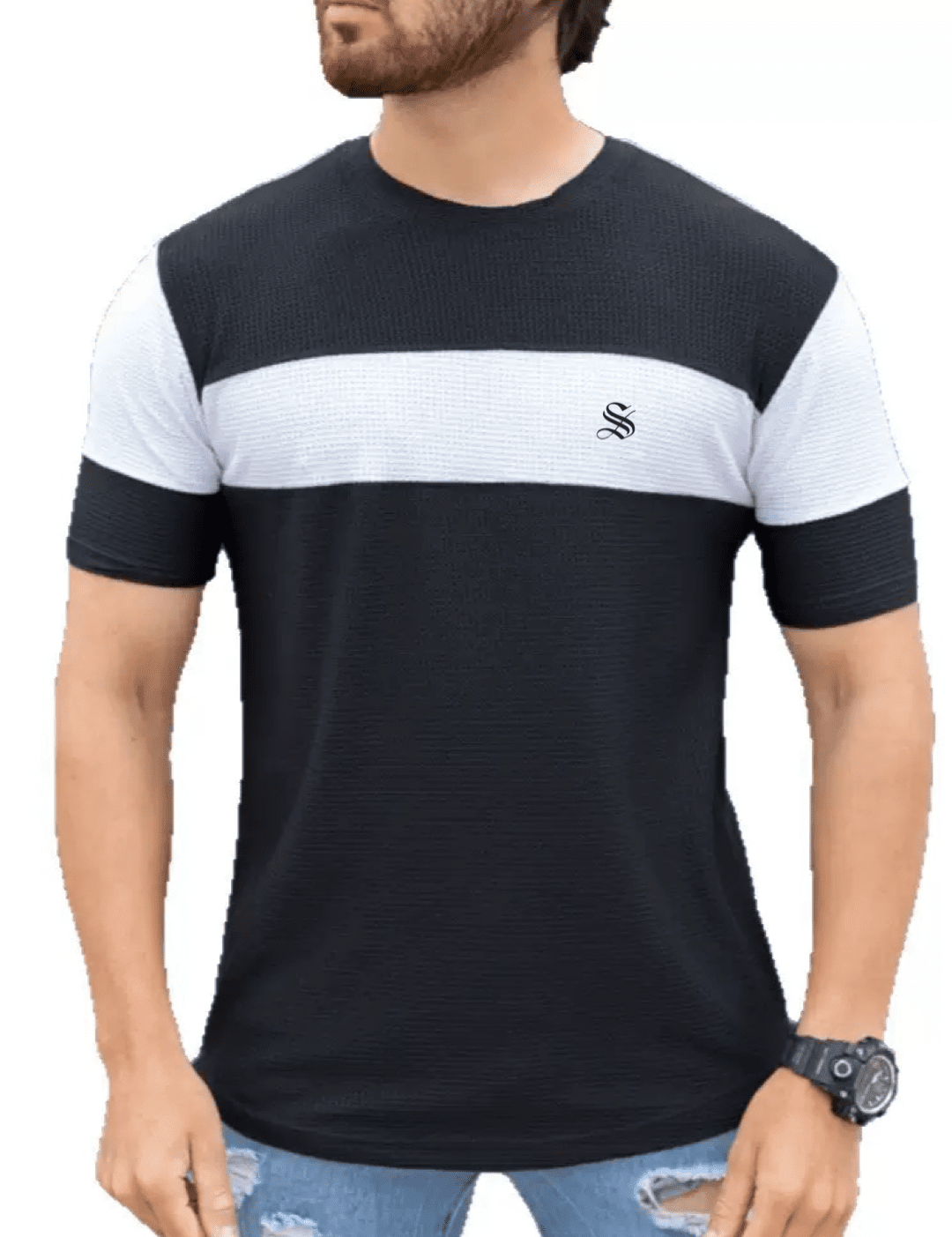 Hujer 272 - T-Shirt for Men - Sarman Fashion - Wholesale Clothing Fashion Brand for Men from Canada