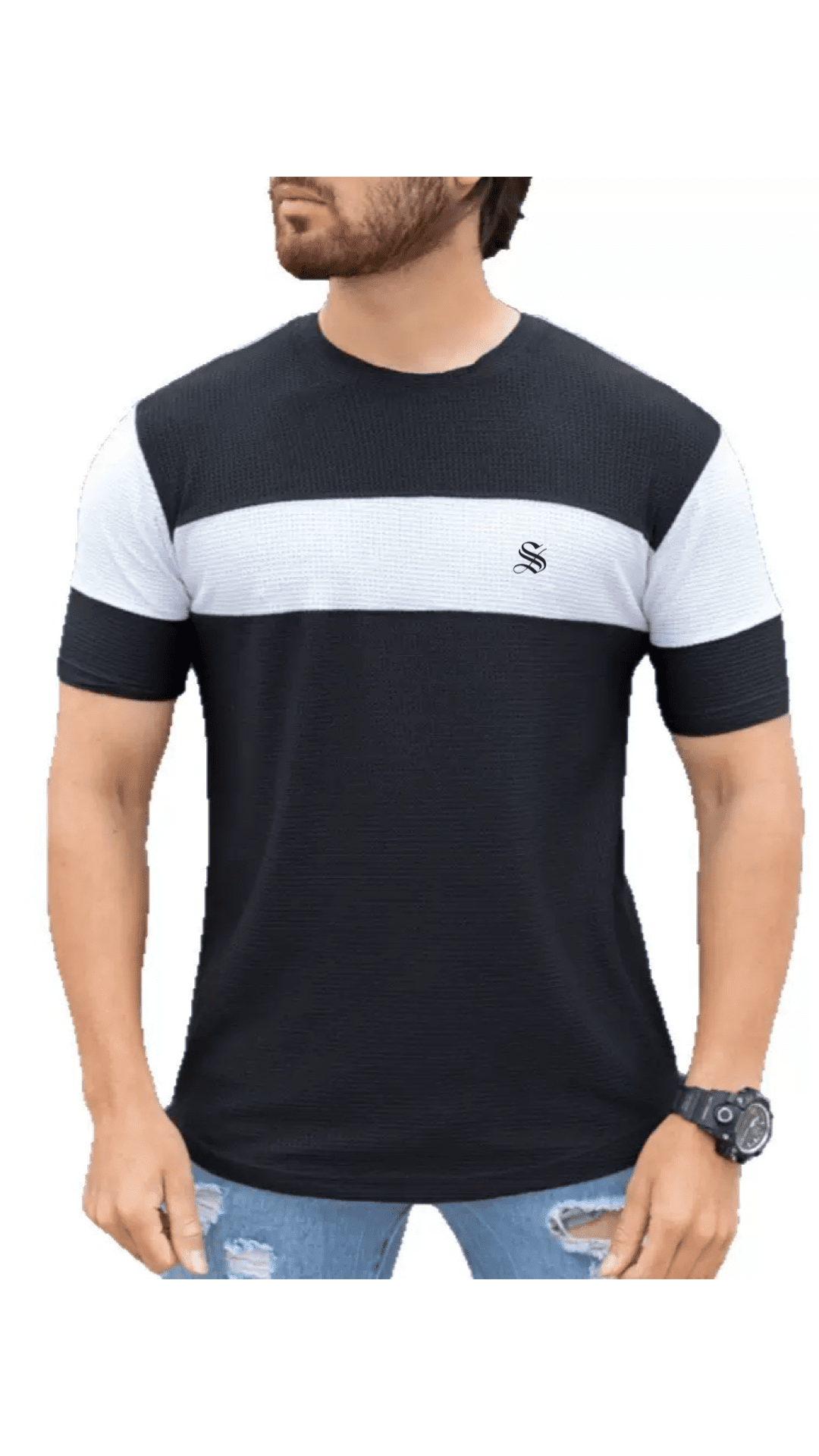 Hujer 272 - T-Shirt for Men - Sarman Fashion - Wholesale Clothing Fashion Brand for Men from Canada