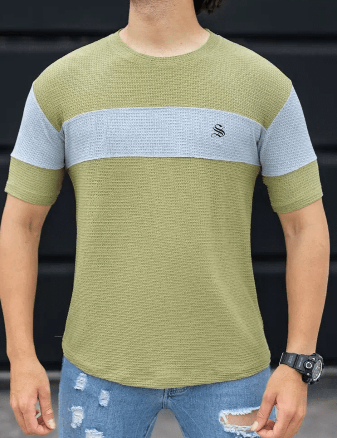 Hujer 272 - T-Shirt for Men - Sarman Fashion - Wholesale Clothing Fashion Brand for Men from Canada