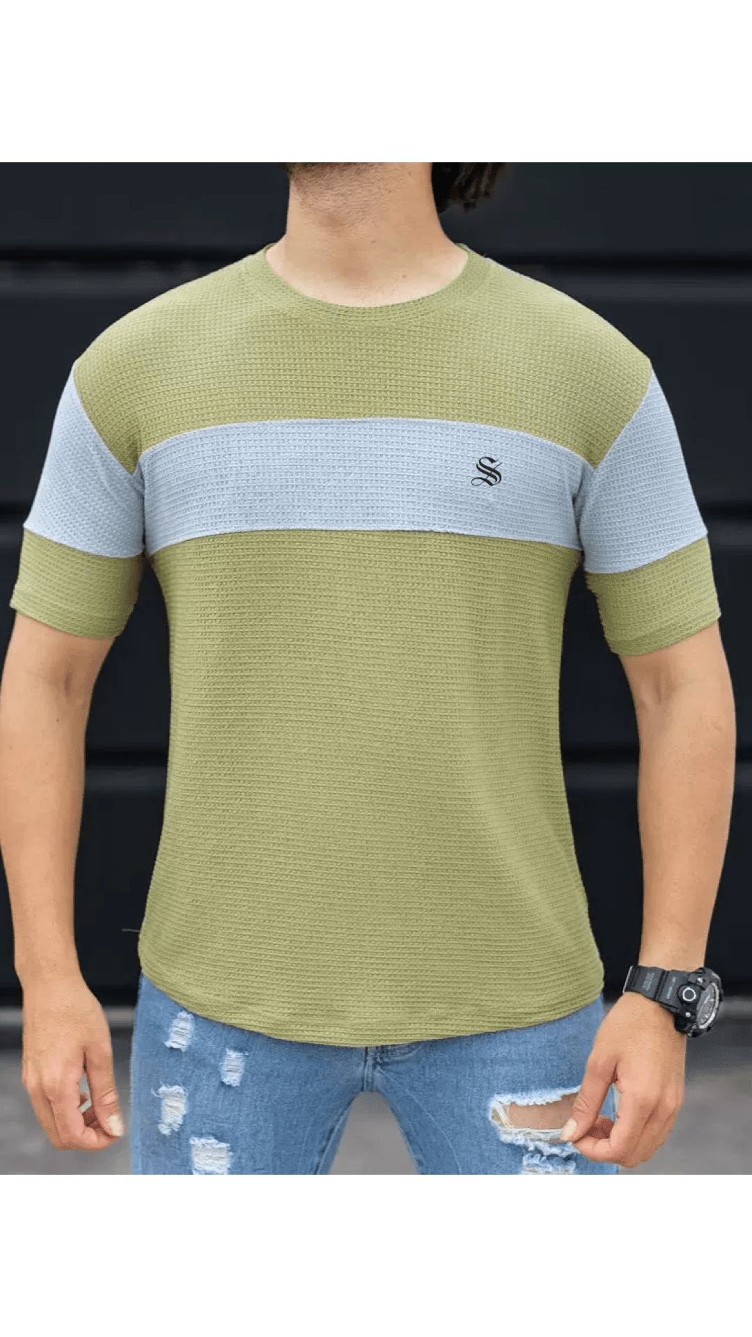 Hujer 272 - T-Shirt for Men - Sarman Fashion - Wholesale Clothing Fashion Brand for Men from Canada