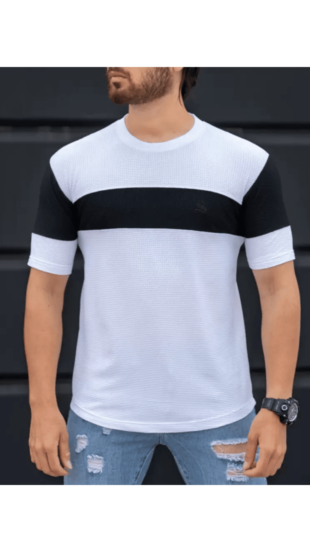 Hujer 272 - T-Shirt for Men - Sarman Fashion - Wholesale Clothing Fashion Brand for Men from Canada