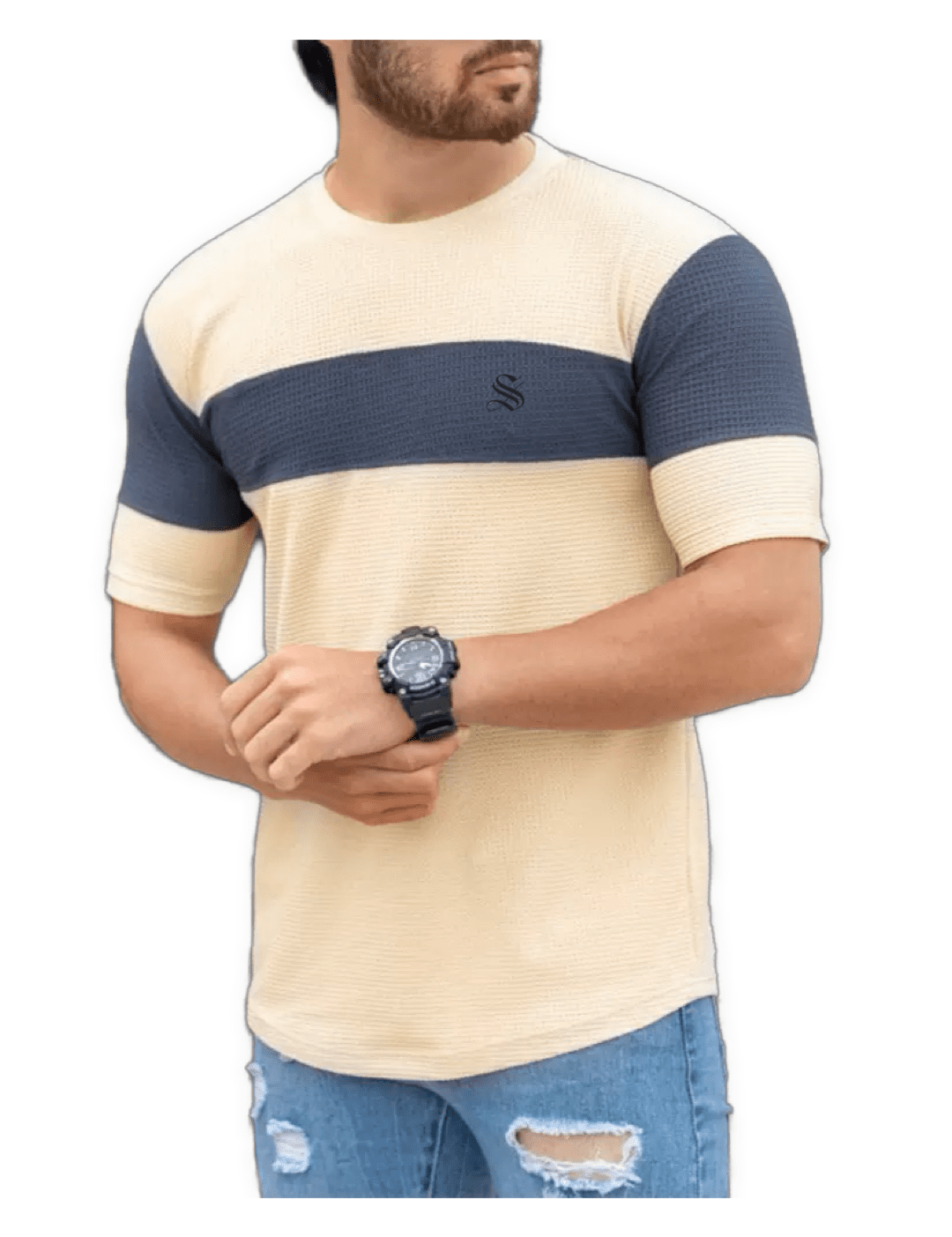 Hujer 272 - T-Shirt for Men - Sarman Fashion - Wholesale Clothing Fashion Brand for Men from Canada
