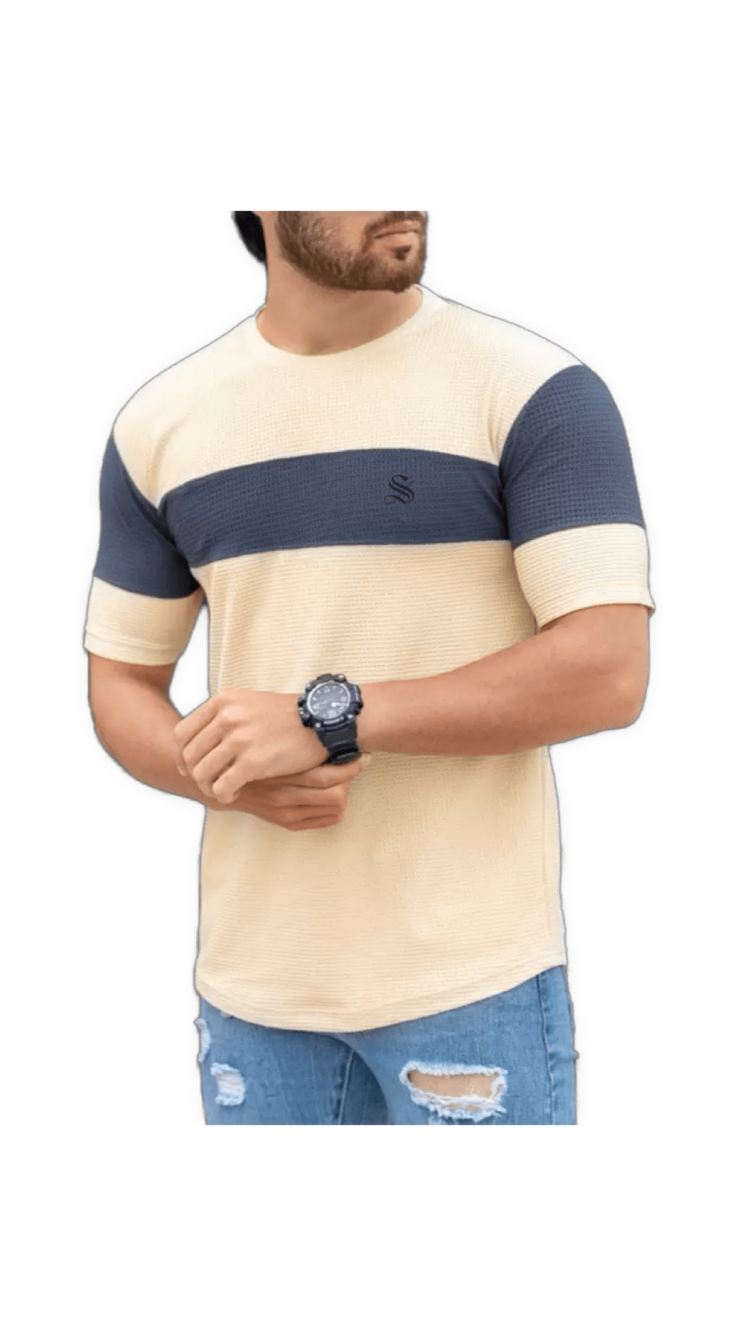Hujer 272 - T-Shirt for Men - Sarman Fashion - Wholesale Clothing Fashion Brand for Men from Canada