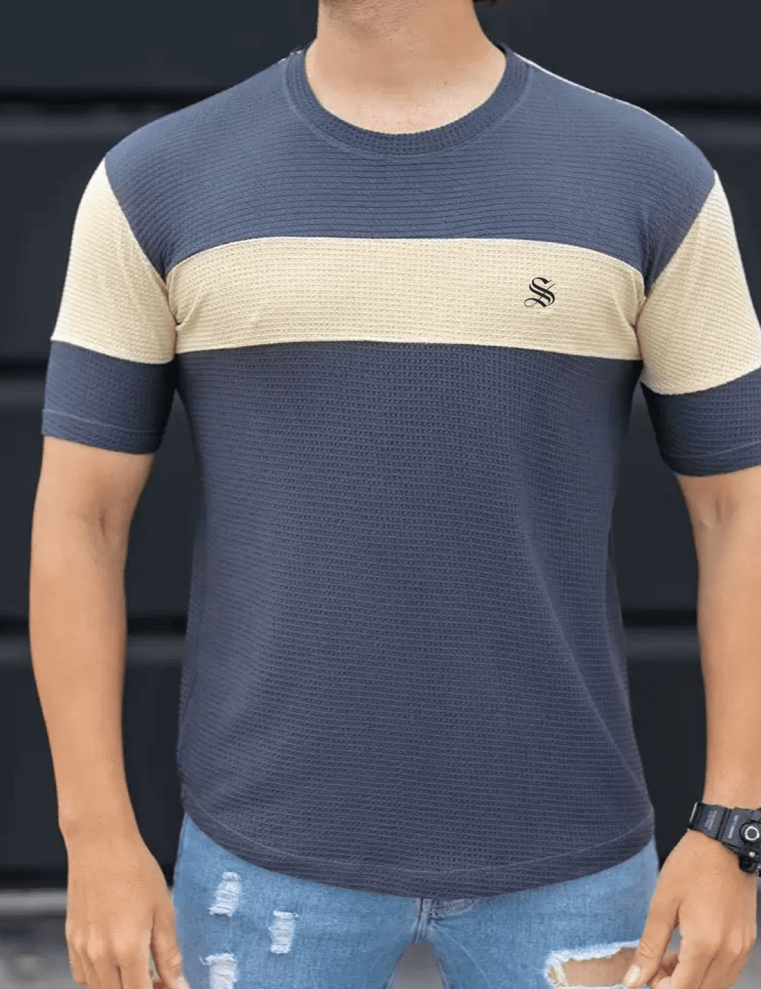 Hujer 272 - T-Shirt for Men - Sarman Fashion - Wholesale Clothing Fashion Brand for Men from Canada