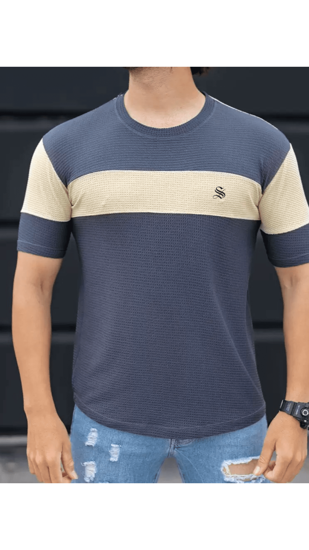 Hujer 272 - T-Shirt for Men - Sarman Fashion - Wholesale Clothing Fashion Brand for Men from Canada