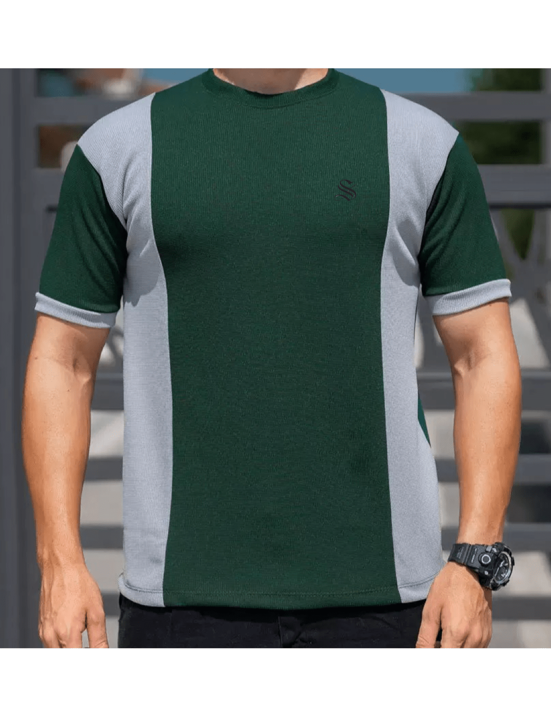 Hujer 273 - T-Shirt for Men - Sarman Fashion - Wholesale Clothing Fashion Brand for Men from Canada