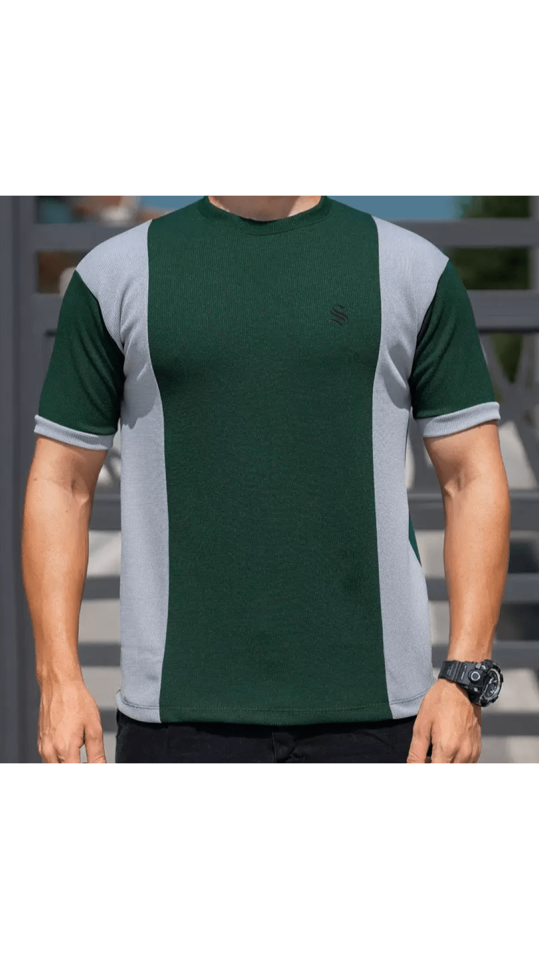 Hujer 273 - T-Shirt for Men - Sarman Fashion - Wholesale Clothing Fashion Brand for Men from Canada