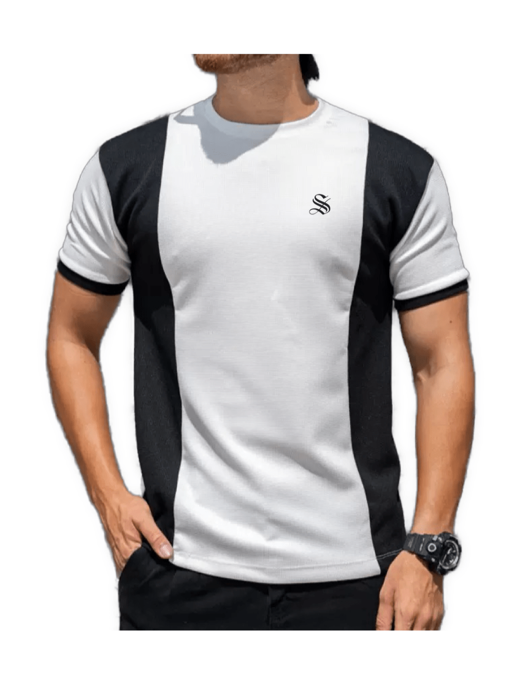 Hujer 273 - T-Shirt for Men - Sarman Fashion - Wholesale Clothing Fashion Brand for Men from Canada