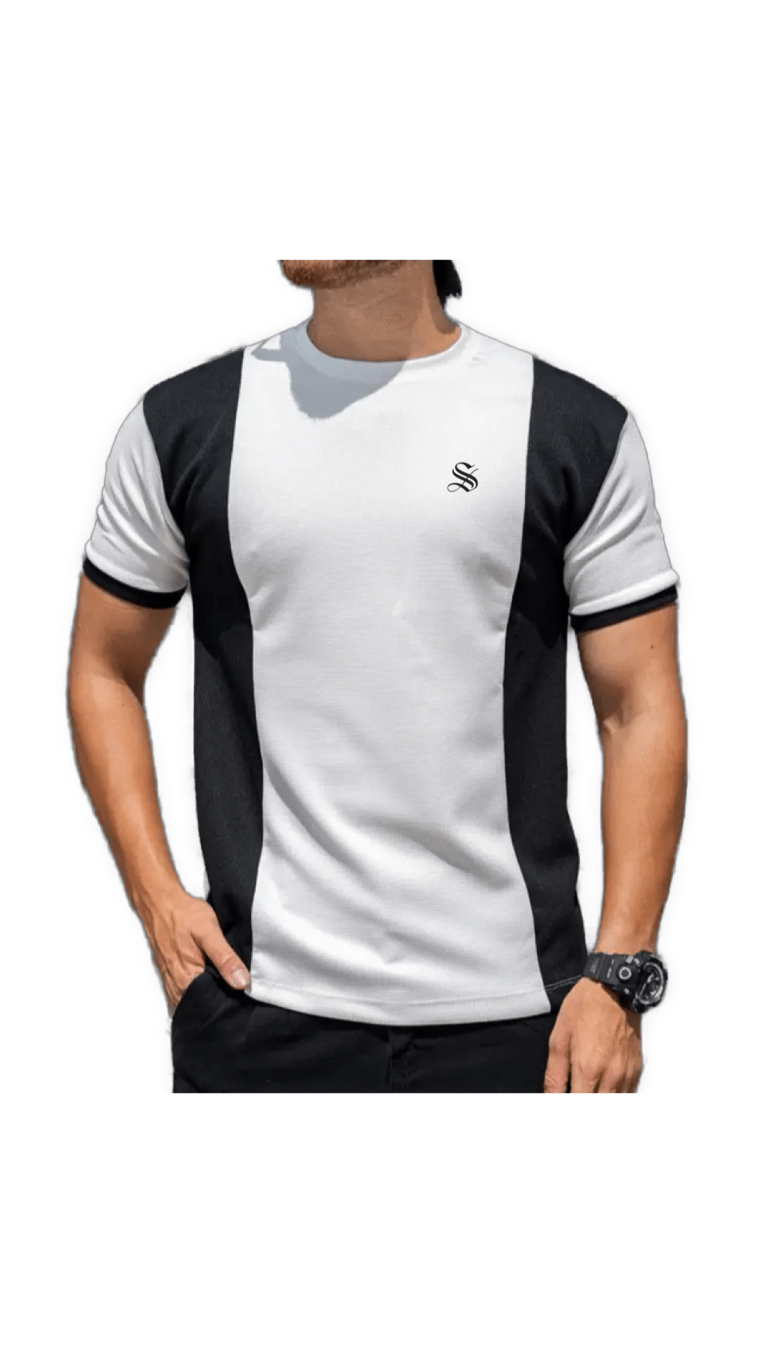 Hujer 273 - T-Shirt for Men - Sarman Fashion - Wholesale Clothing Fashion Brand for Men from Canada