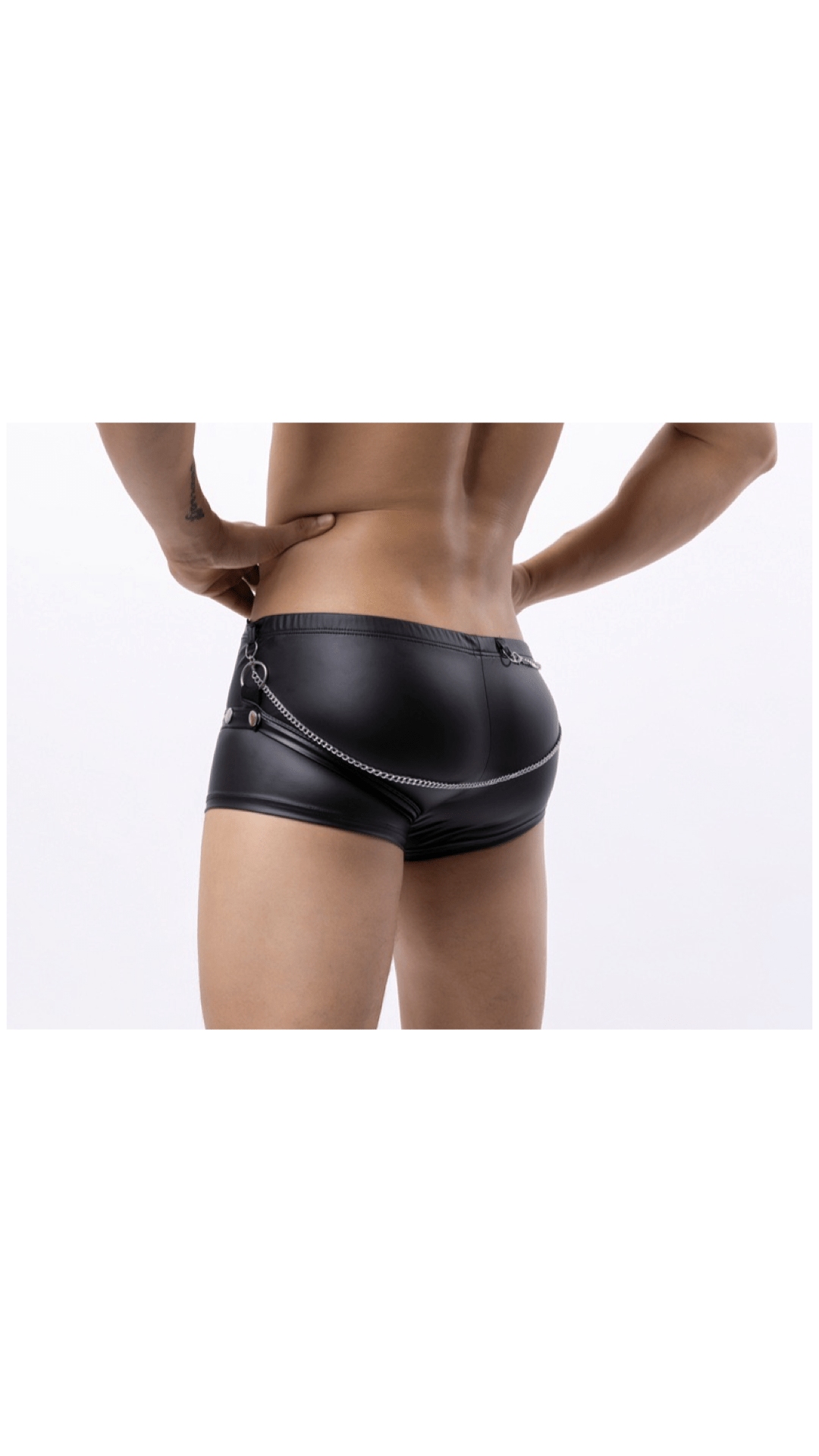 Huoa 116 - Speedo Shorts Leggings for Men - Sarman Fashion - Wholesale Clothing Fashion Brand for Men from Canada