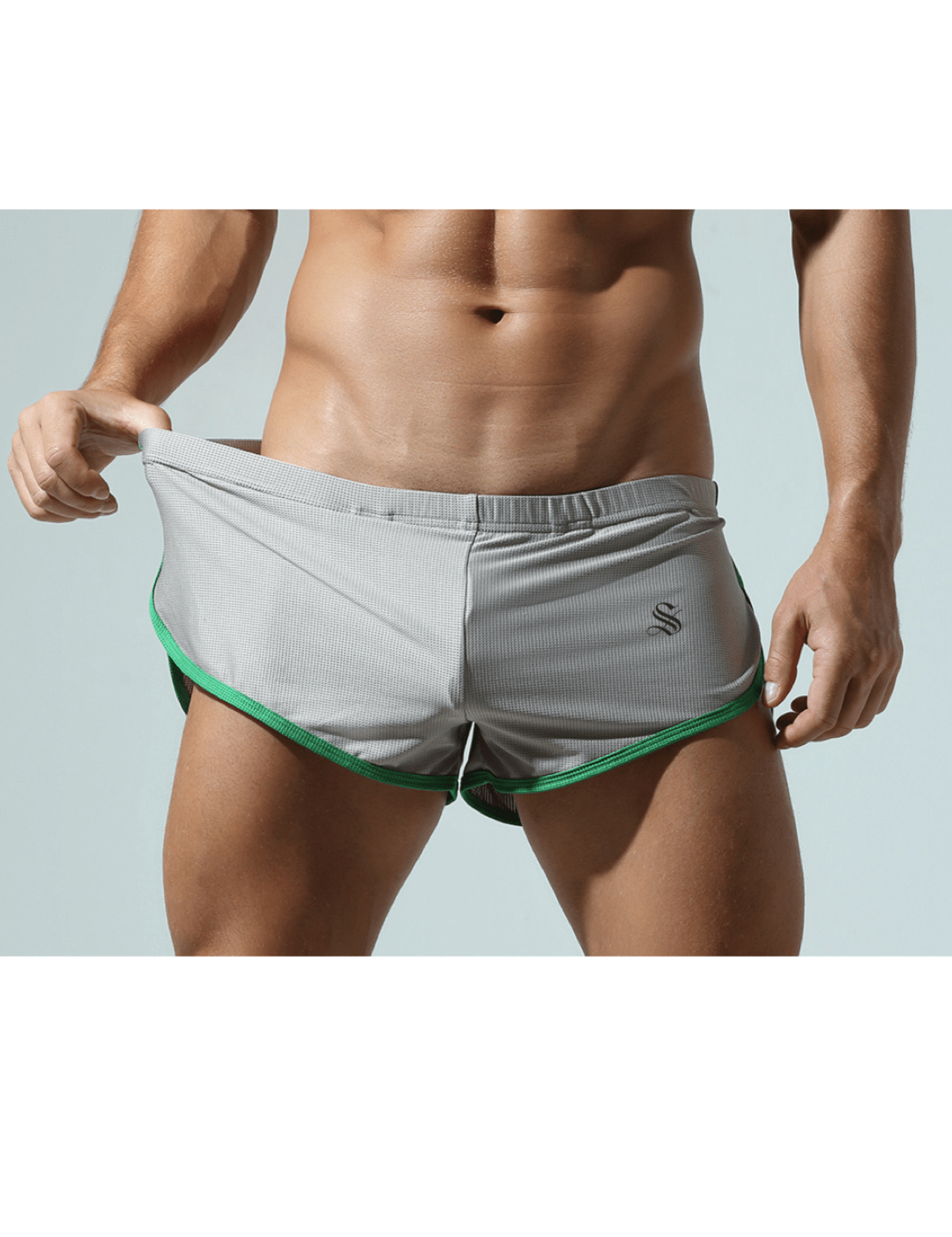 Huoa 135 - Speedo Shorts Leggings for Men - Sarman Fashion - Wholesale Clothing Fashion Brand for Men from Canada