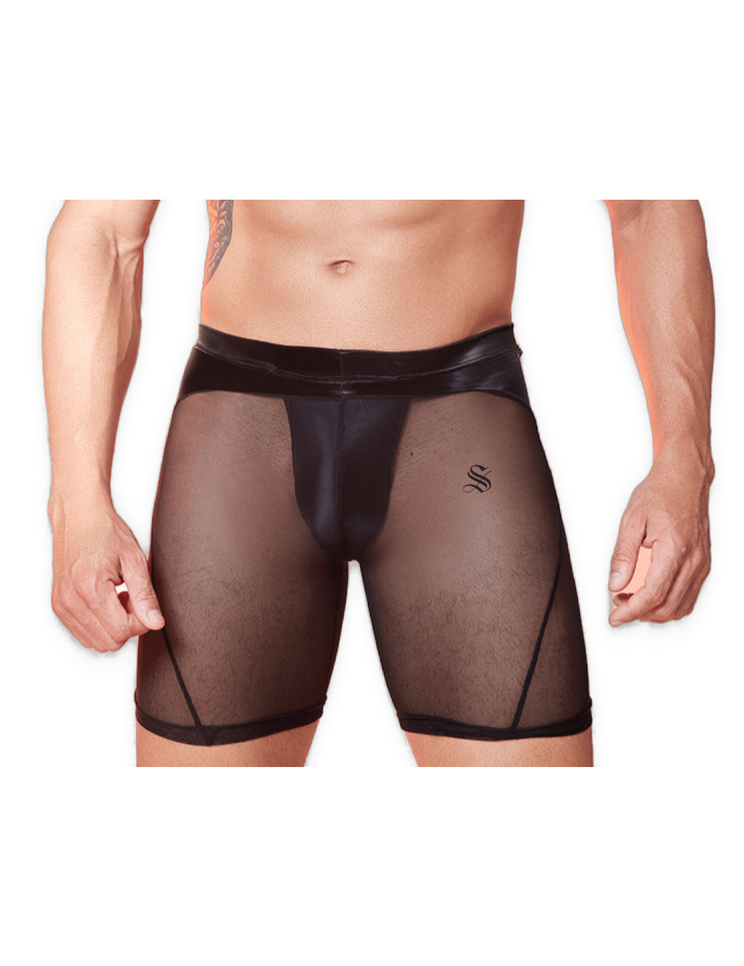 HuopaSo 3AAB - Leggings Shorts for Men - Sarman Fashion - Wholesale Clothing Fashion Brand for Men from Canada