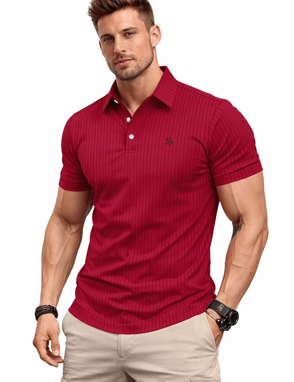 Huruza - Polo Shirt for Men - Sarman Fashion - Wholesale Clothing Fashion Brand for Men from Canada