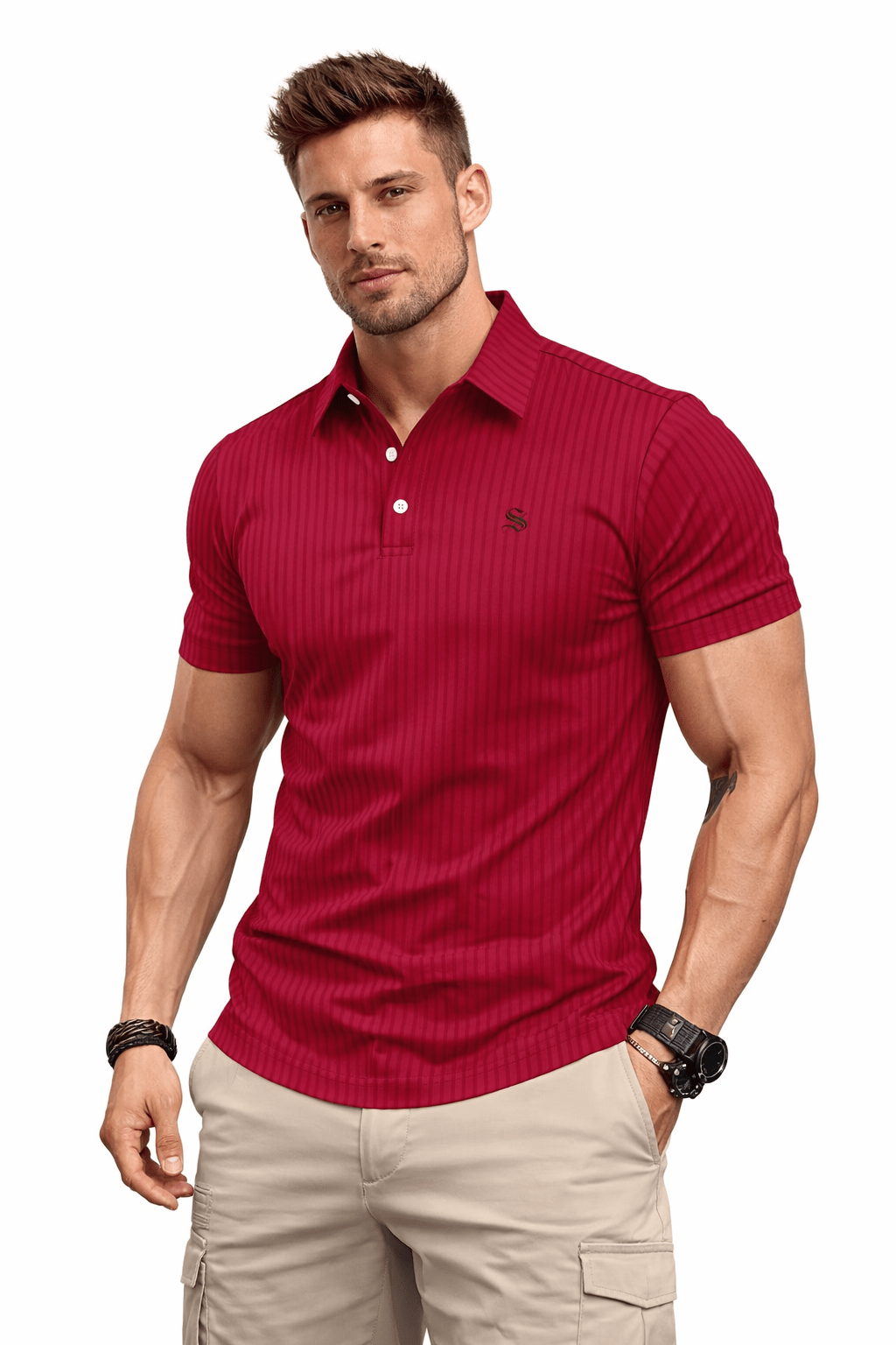 Huruza - Polo Shirt for Men - Sarman Fashion - Wholesale Clothing Fashion Brand for Men from Canada