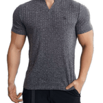 HV 76 - V - Neck T-Shirt for Men - Sarman Fashion - Wholesale Clothing Fashion Brand for Men from Canada