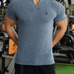 HV 76 - V - Neck T-Shirt for Men - Sarman Fashion - Wholesale Clothing Fashion Brand for Men from Canada