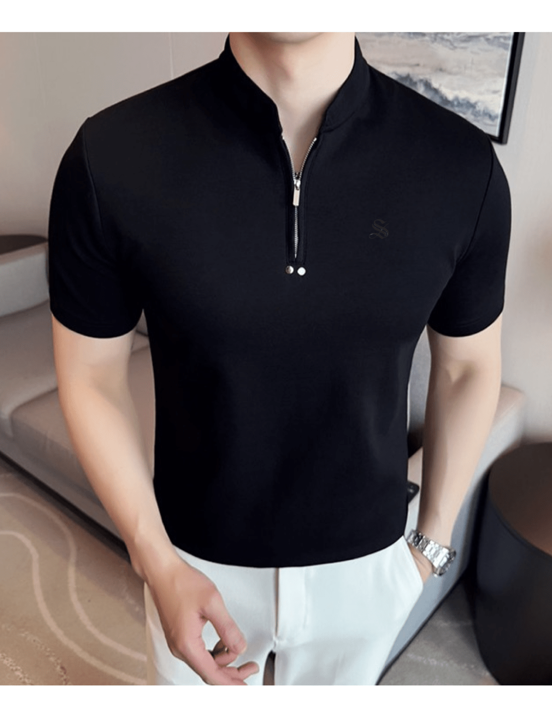 Ifka 2 - T-Shirt for Men - Sarman Fashion - Wholesale Clothing Fashion Brand for Men from Canada