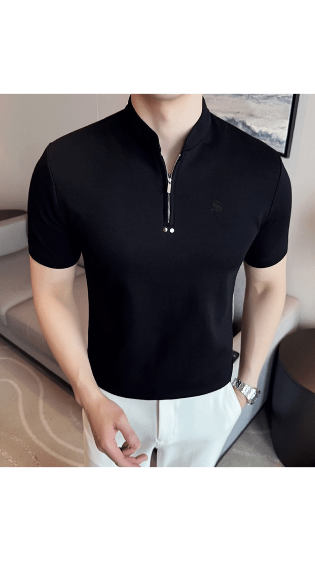 Ifka 2 - T-Shirt for Men - Sarman Fashion - Wholesale Clothing Fashion Brand for Men from Canada