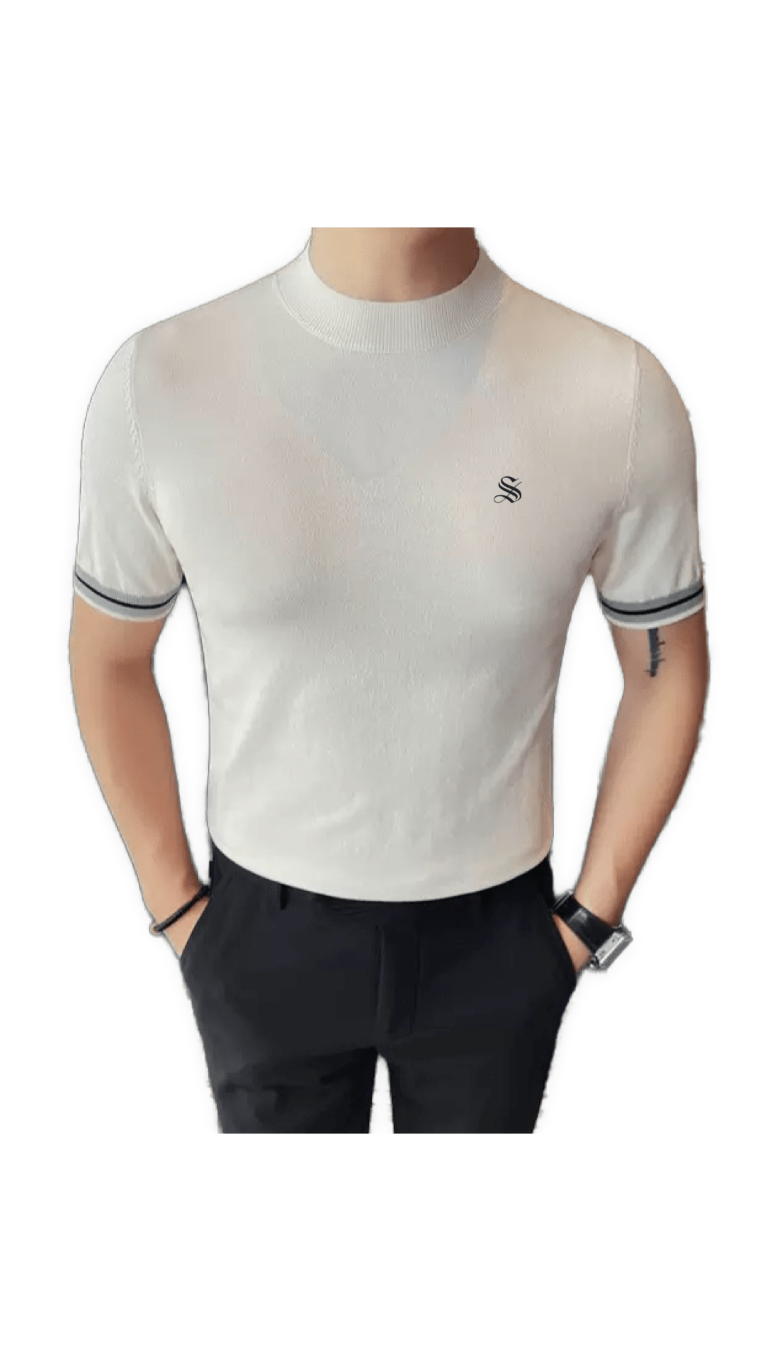 Ifka 3 - T-Shirt for Men - Sarman Fashion - Wholesale Clothing Fashion Brand for Men from Canada