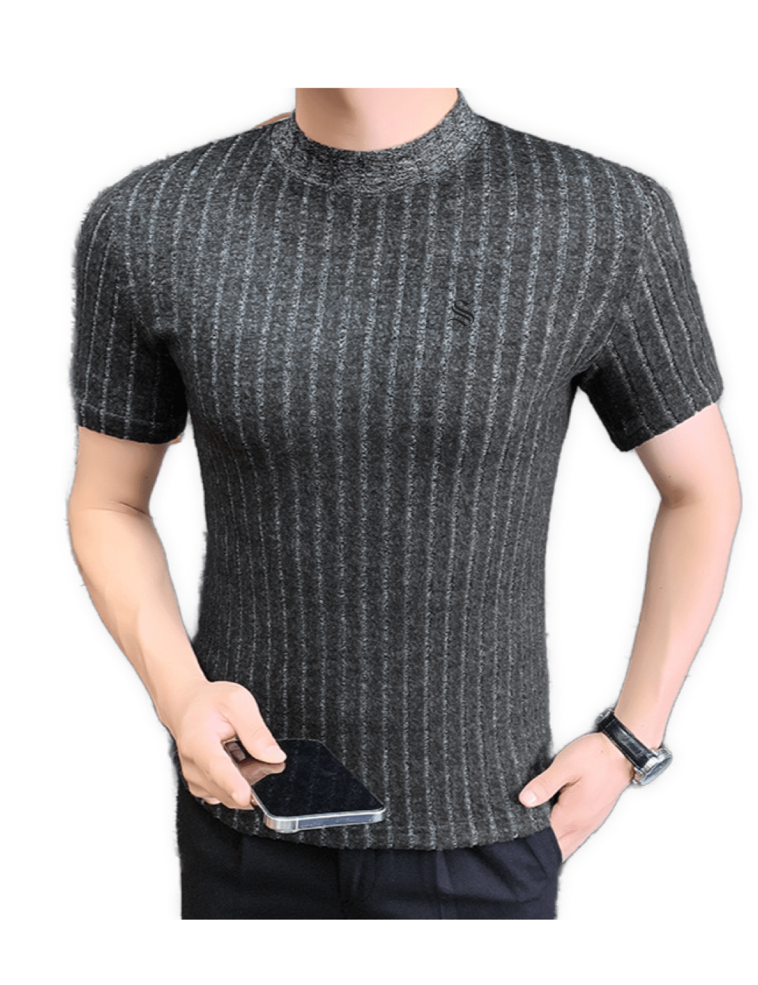 Ifka - T-Shirt for Men - Sarman Fashion - Wholesale Clothing Fashion Brand for Men from Canada