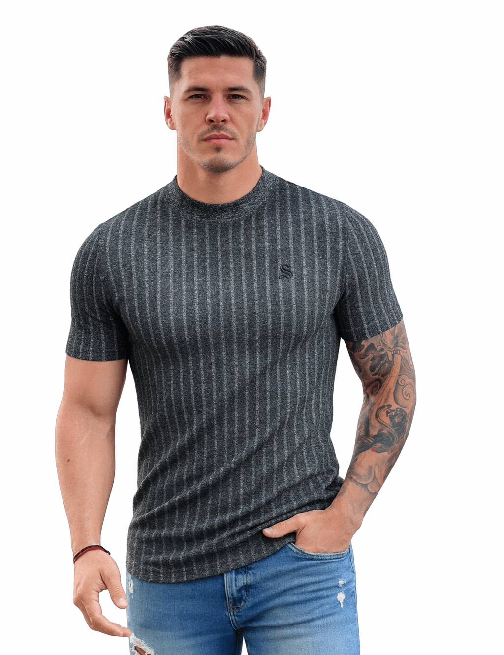 Ifka - T-Shirt for Men - Sarman Fashion - Wholesale Clothing Fashion Brand for Men from Canada