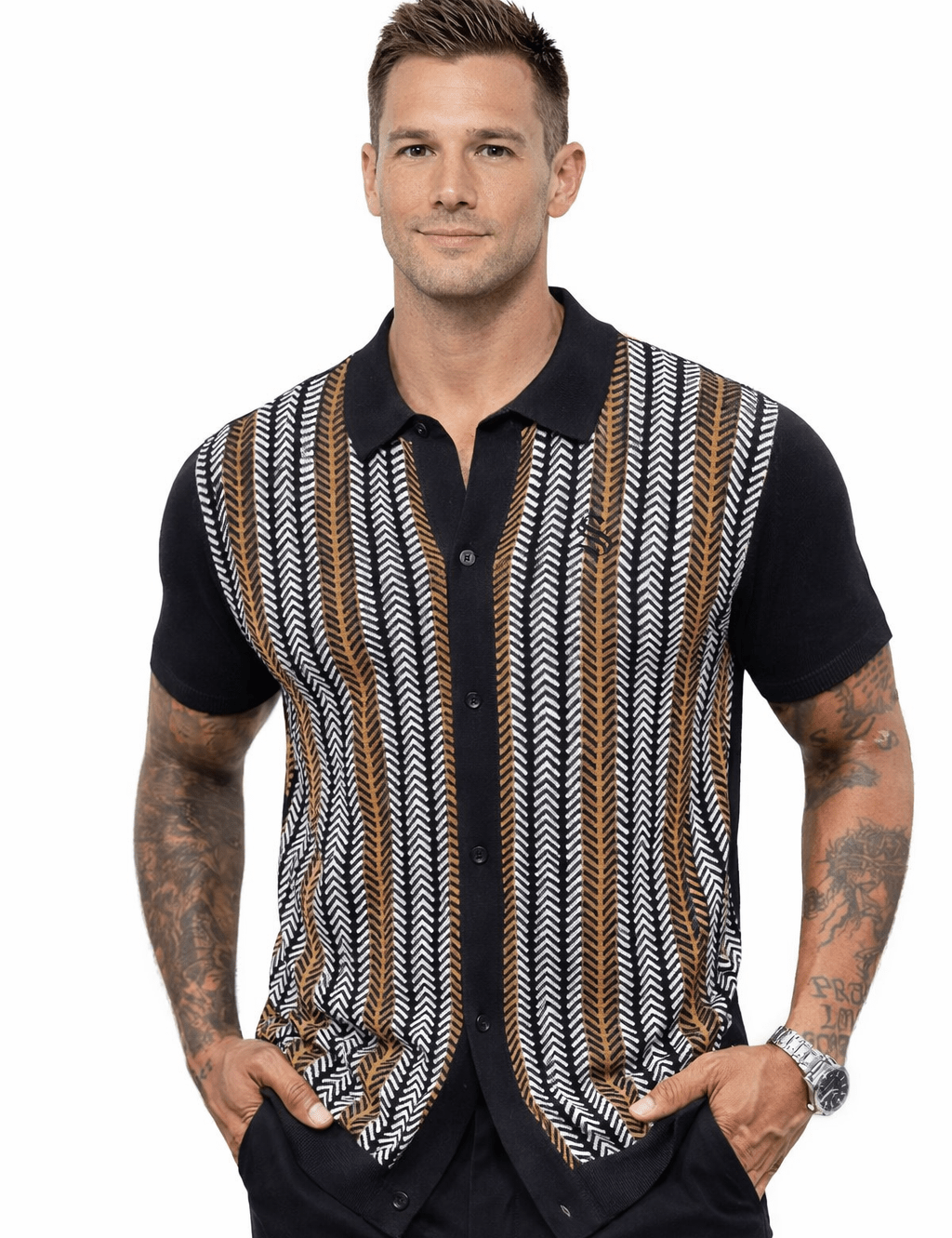 ILV 2 - Polo Shirt for Men - Sarman Fashion - Wholesale Clothing Fashion Brand for Men from Canada