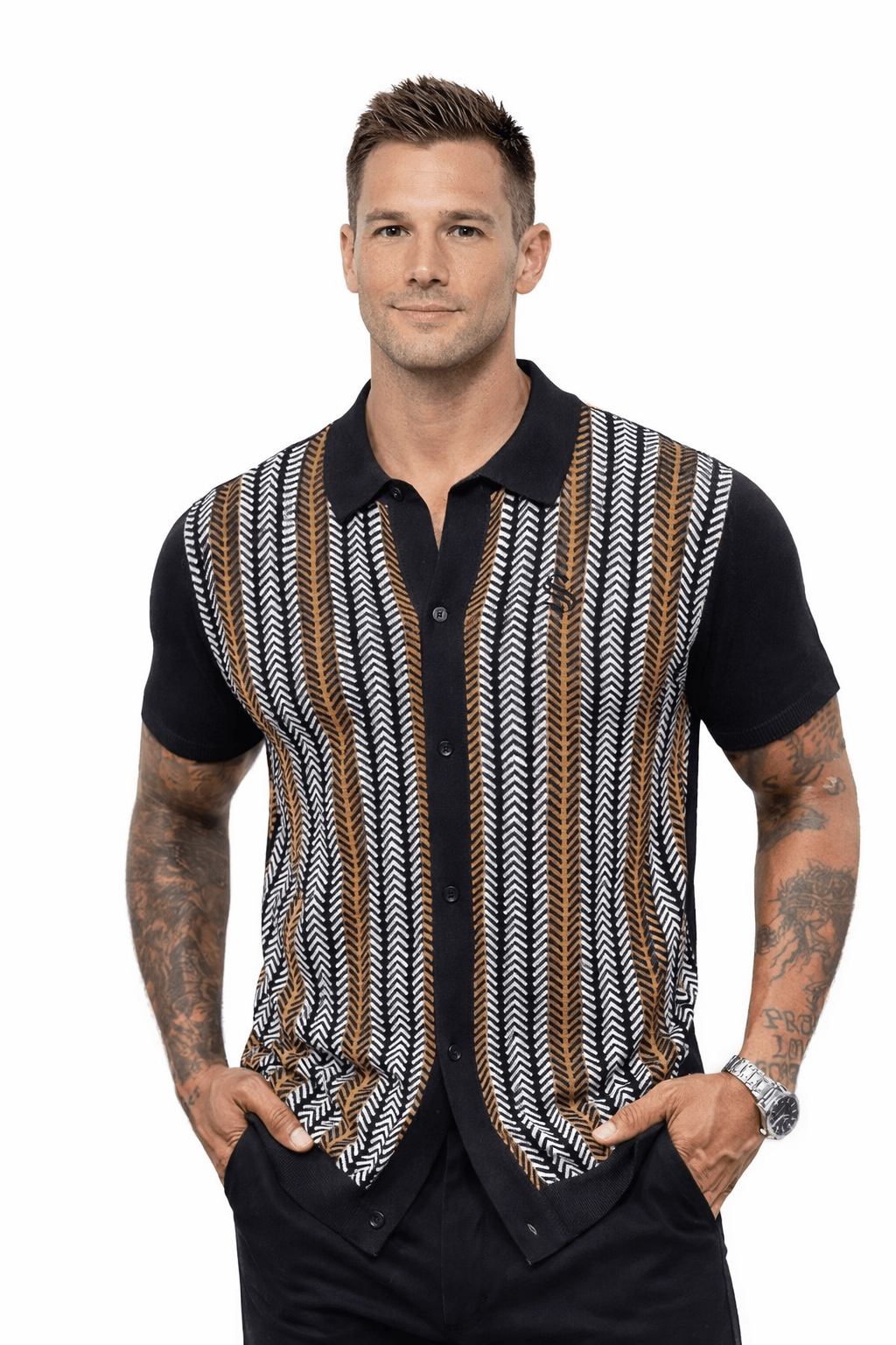 ILV 2 - Polo Shirt for Men - Sarman Fashion - Wholesale Clothing Fashion Brand for Men from Canada