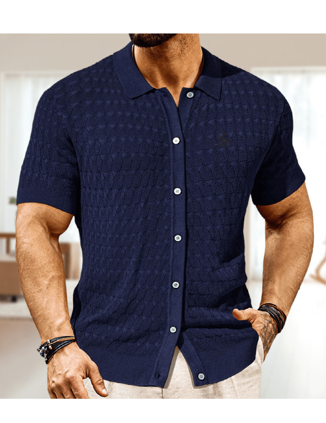 ILV 3 - Polo Shirt for Men - Sarman Fashion - Wholesale Clothing Fashion Brand for Men from Canada